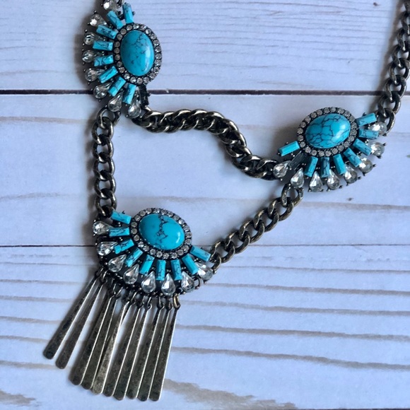 🚫 S O L D! BaubleBar Vintage Native Necklace - Picture 3 of 11